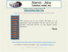 Tablet Screenshot of norris-new.com